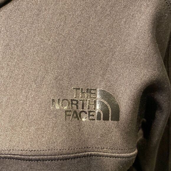 The North Face Medium Fleece Zip-Up Long-Sleeve Grey Pockets Polyester/elastane - Picture 2 of 9